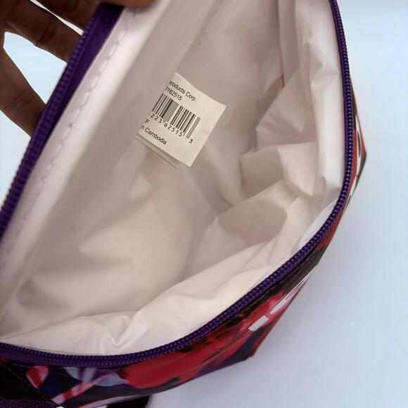 Igloo Bag Seaside Fanny Pack Soft Sided Cooler Insulated Color Digital Purple - Picture 4 of 6